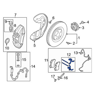 Volvo OE - Disc Brake Pad Set