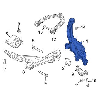 Volvo OE - Left Steering Knuckle