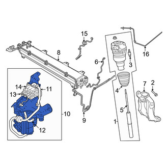 Volvo OE - Front Air Suspension Compressor