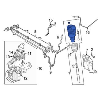 Volvo OE - Front Right Suspension Strut and Coil Spring Assembly