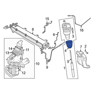 Volvo OE - Front Suspension Strut Bellows