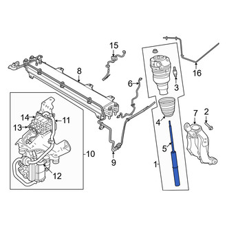 Volvo OE - Front Suspension Strut