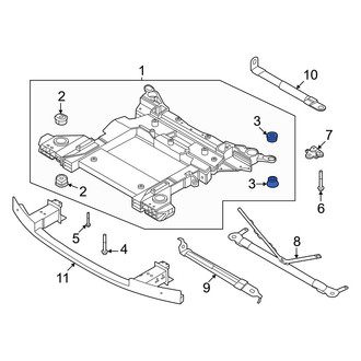 Volvo OE - Rear Suspension Crossmember Insulator