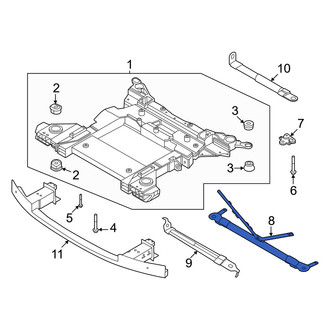 Volvo OE - Suspension Subframe Crossmember Brace