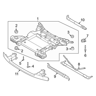 Volvo OE - Front Suspension - Suspension Mounting