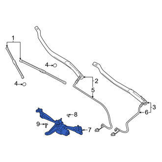 Volvo OE - Front Wiper Motor