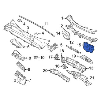 Volvo OE - Left Engine Compartment Insulation