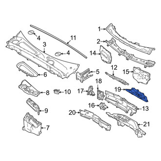 Volvo OE - Upper Inner Engine Compartment Insulation