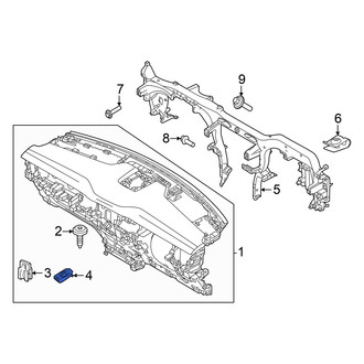 Volvo OE - Instrument Panel Nut