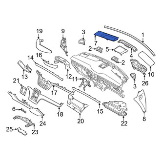 Volvo OE - Instrument Panel Bezel