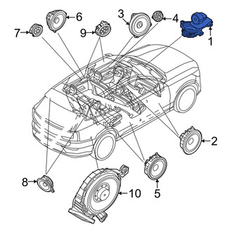 Volvo OE - Rear Lower Speaker