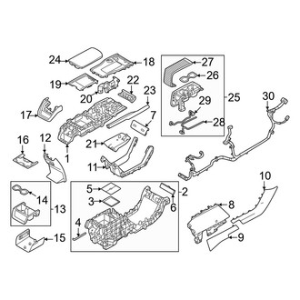 Volvo OE - Front Console (Console & Trim)