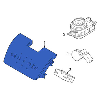 Volvo OE - Front Left Upper Rearward Console Panel