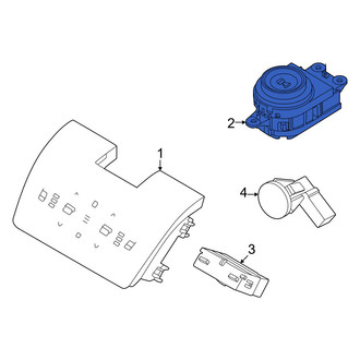 Volvo OE - Infotainment Display Control Switch
