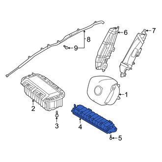 Volvo OE - Lower Instrument Panel Air Bag