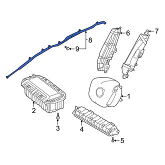 Volvo OE - Left Curtain Air Bag