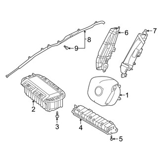Volvo OE - Restraint Systems - Air Bag Components (Air Bags)