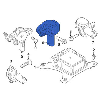 Volvo OE - Center Rear Air Bag Impact Sensor