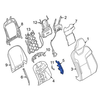 Volvo OE - Front Left Outer Seat Back Bolster Cushion