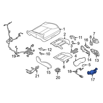 Volvo OE - Front Left Power Seat Control Module