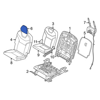 Volvo OE - Rear Headrest