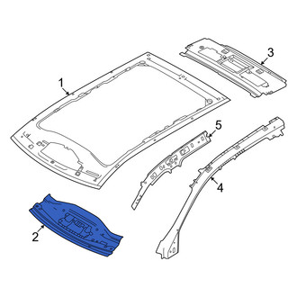 Volvo OE - Front Roof Header Panel