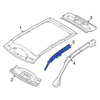Volvo OE - Right Upper Inner Body A-Pillar