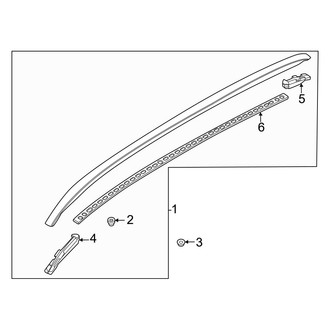 Volvo OE - Roof - Exterior Trim