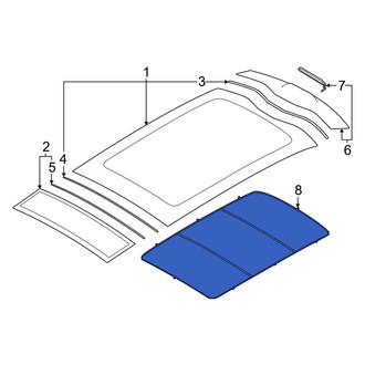 Volvo OE - Sunroof Cover