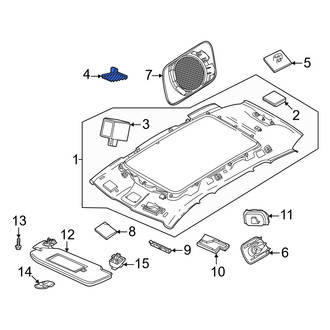 Volvo OE - Headliner Clip