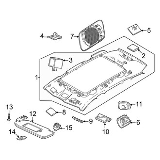 Volvo OE - Roof - Interior Trim