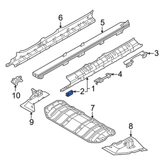 Volvo OE - Front Left Inner Rocker Panel Bracket