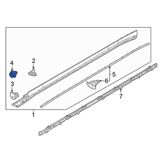 Volvo OE - Rocker Panel Molding Clip