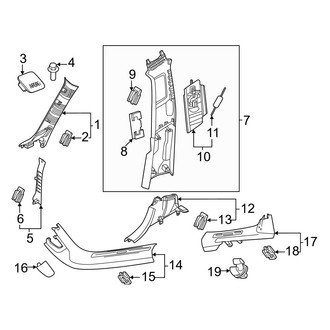 Volvo OE - Pillars, Rocker & Floor - Interior Trim