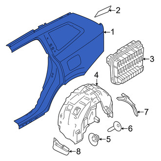 Volvo OE - Rear Left Quarter Panel