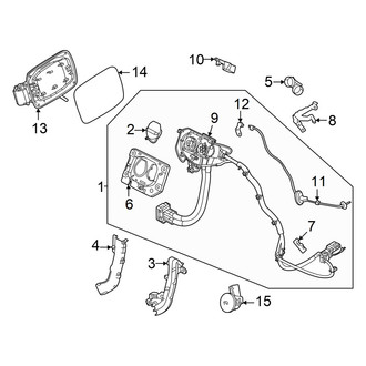 Volvo OE - Quarter Panel & Components (Charging Port)