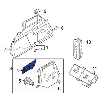 Volvo OE - Rear Right Cargo Net