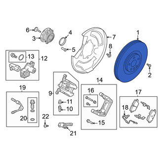 Volvo OE - Rear Disc Brake Rotor