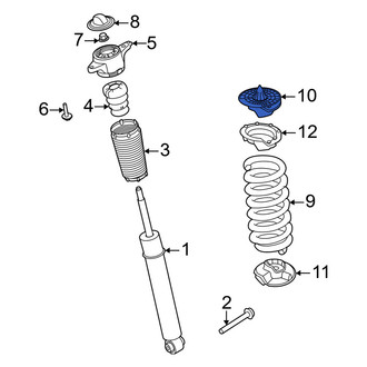 Volvo OE - Upper Coil Spring Insulator