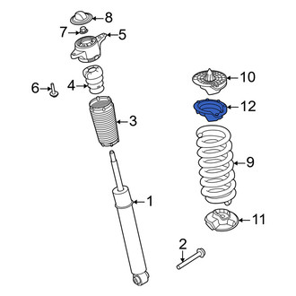 Volvo OE - Rear Coil Spring Retainer