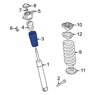 Volvo OE - Rear Suspension Strut Bellows