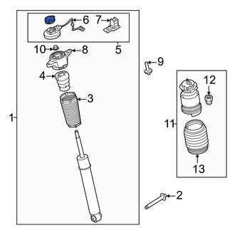 Volvo OE - Suspension Strut Mount Cap
