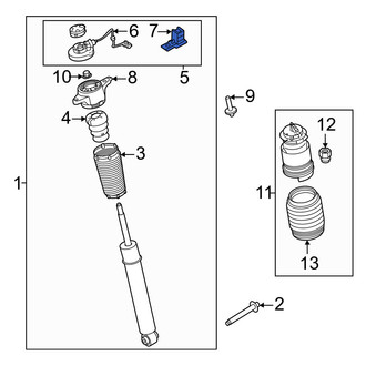 Volvo OE - Suspension Strut Bracket