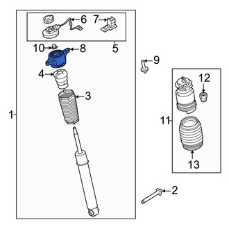Volvo OE - Rear Suspension Strut Mount
