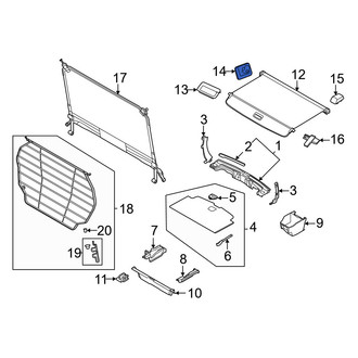 Volvo OE - Rear Tie Down Hook