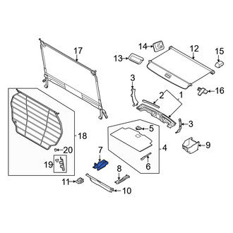 Volvo OE - Rear Right Floor Support
