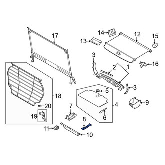 Volvo OE - Rear Left Floor Support