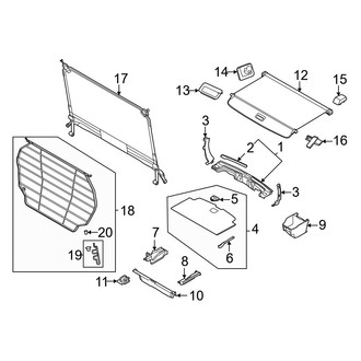 Volvo OE - Rear Body & Floor - Interior Trim