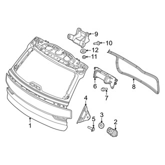 Volvo OE - Lift Gate - Gate & Hardware