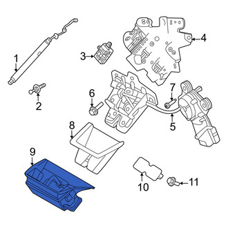 Volvo OE - Rear Liftgate Lock Striker Plate